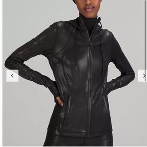 LULULEMON Hooded Define Jacket  SIZE 8 Radiate Foil Print